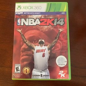 XBOX 360 NBA 2K14 video game